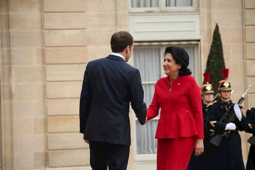 სალომე ზურაბიშვილი
ემანუელ მაკრონი