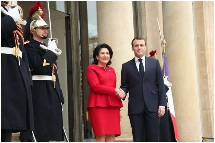 სალომე ზურაბიშვილი
ემანუელ მაკრონი