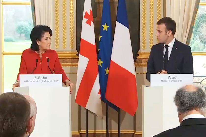 სალომე ზურაბიშვილი
ემანუელ მაკრონი