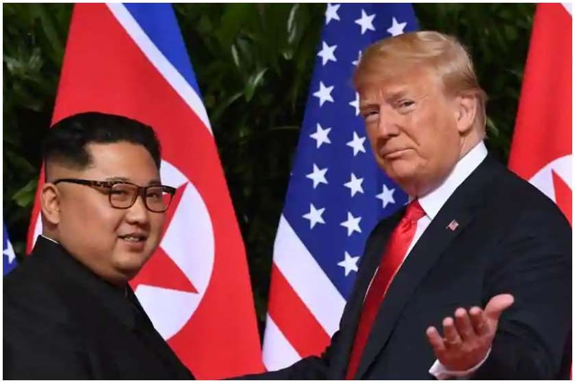 კიმ ჩენ ინი
დონალდ ტრამპი