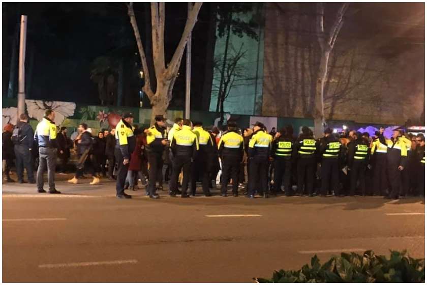 აქცია ჭავჭავაძის 
გამზირზე