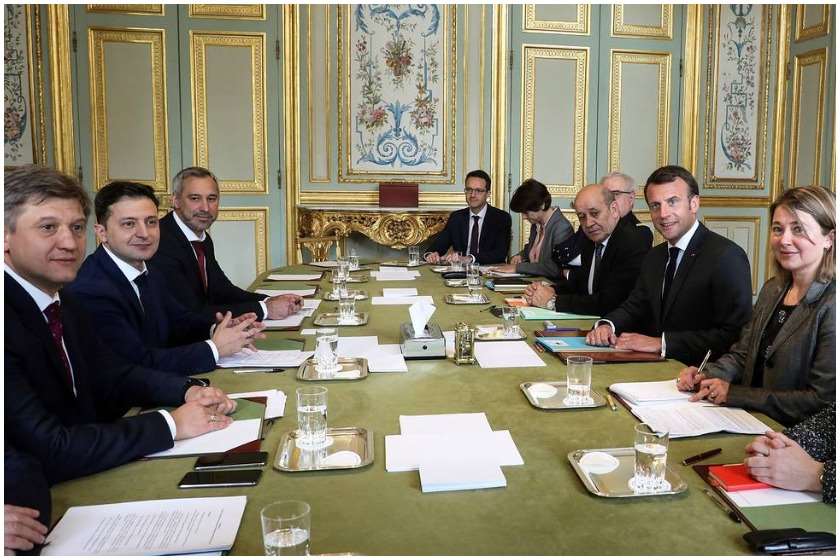 ზელენსკი მაკრონი