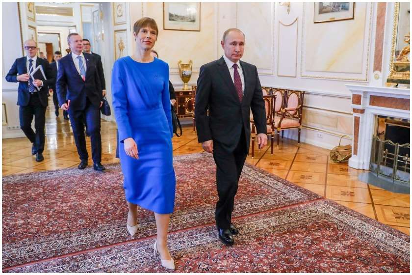 კერსტი კალიულაიდი
ვლადიმერ პუტინი