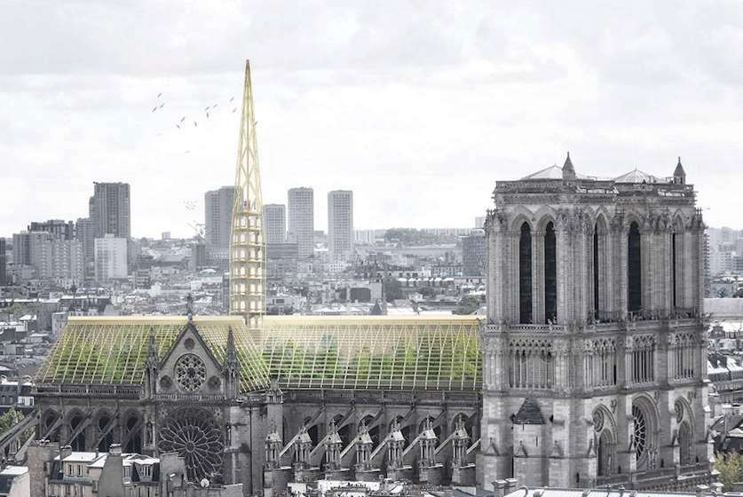 ნოტრ-დამი, 
პროექტი