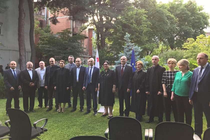 ახლად გამწესებული მოსამართლეები