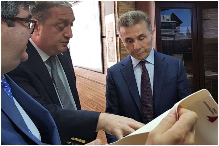 დავით საგანელიძე ბიძინა ივანიშვილი