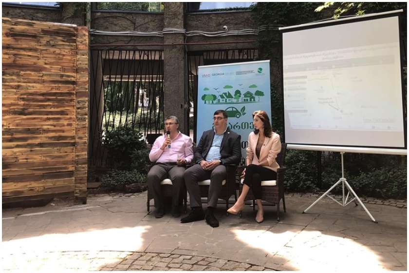 თბილისში ჰაერის ხარისხის მაჩვენებლის პრეზენტაცია