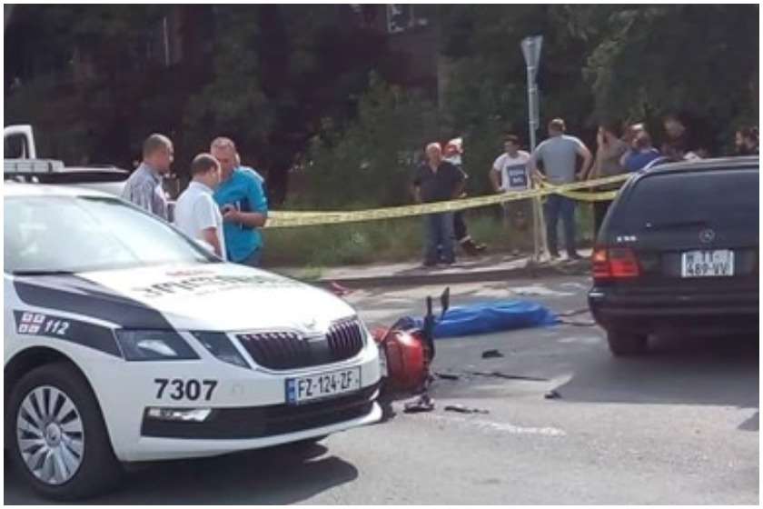 ავტოსაგზაო შემთხვევა ბელიაშვილის ქუჩაზე