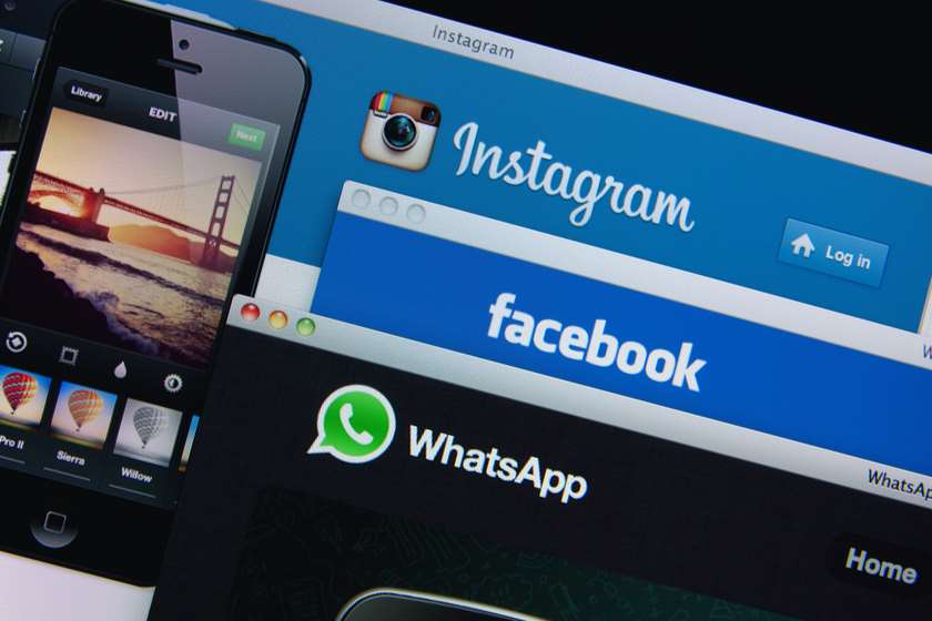 Instagram Facebook WhatsApp