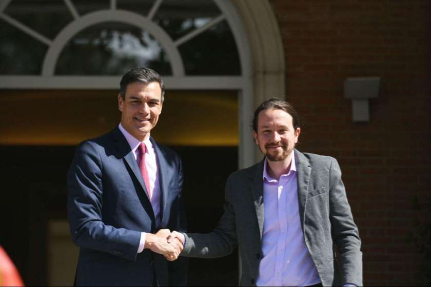 პედრო სანჩესი და პაბლო იგლესიასი