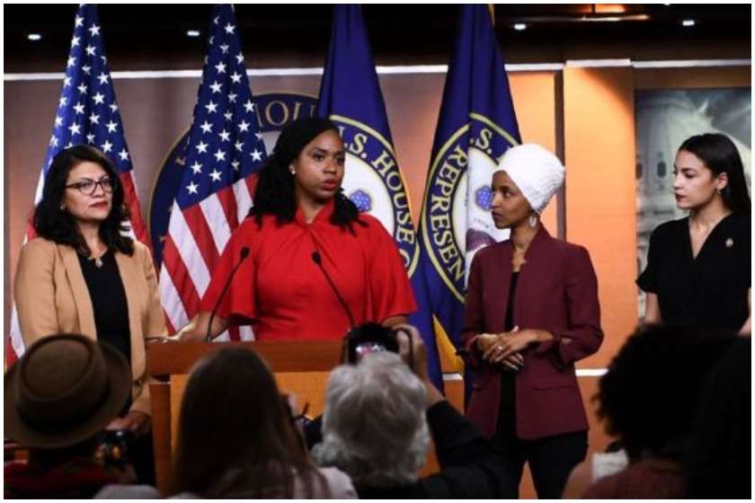 რაშიდა ტლაიბი, აიანა პრესლი, ილჰან ომარი და ალექსანდრია ოკასიო-კორტესი