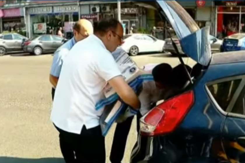 დოკუმენტაციის ამოღება