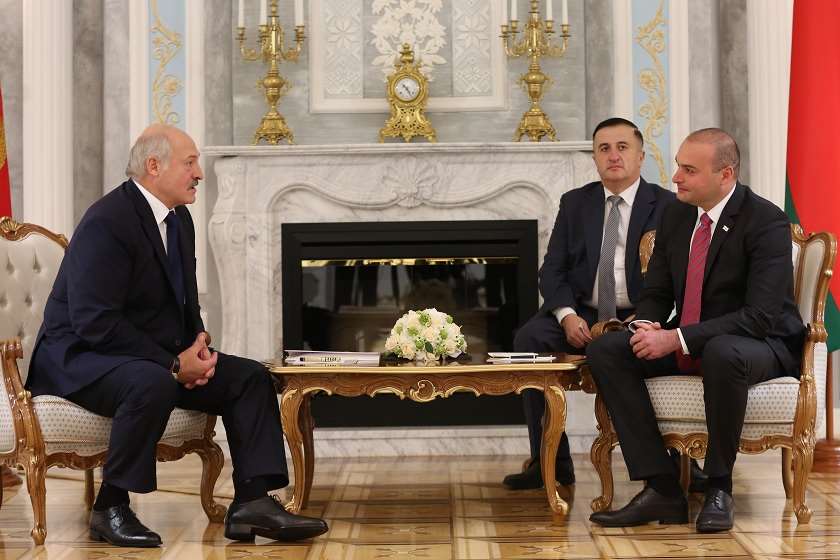 ალექსანდრე ლუკაშენკო და მამუკა ბახტაძე