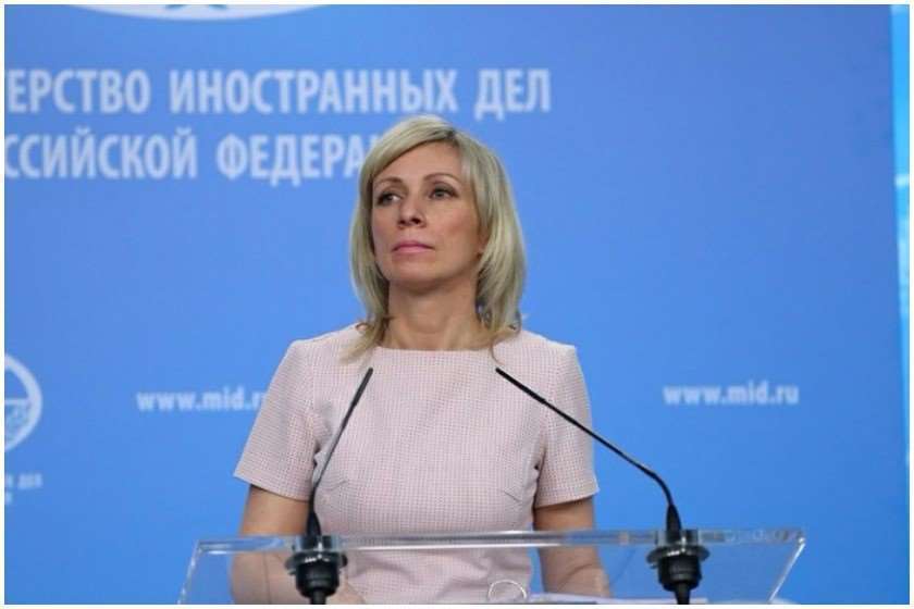 მარია ზახაროვა რუსეთის საგარეო საქმეთა სამინისტრო