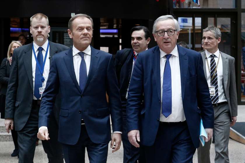 ჟან-კლოდ იუნკერი და დონალდ ტუსკი