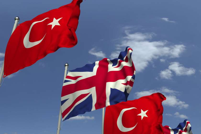 დიდი ბრიტანეთი თურქეთი დროშები