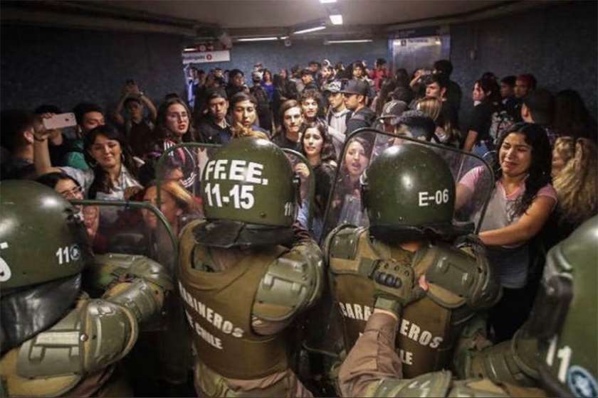 ჩილე პროტესტი