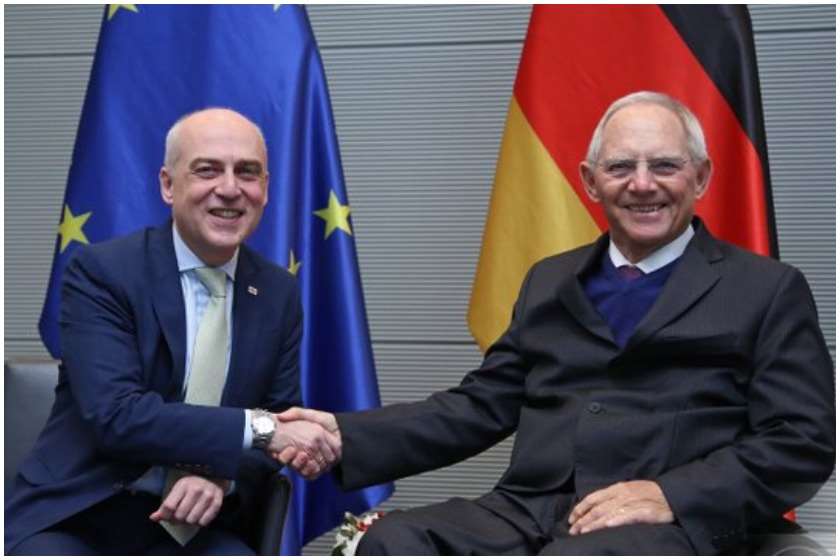 ვოლფგანგ შოიბლე დავით ზალკალიანი