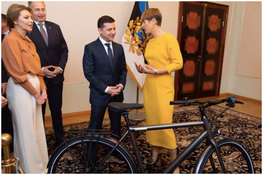 ზელენსკი ველოსიპედი