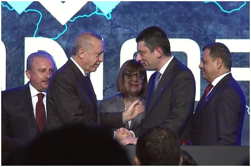 გიორგი გახარია რეჯეფ თაიფ ერდოღანი