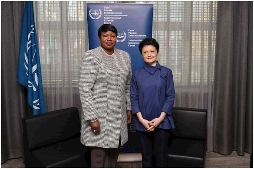 თეა წულუკიანისა და ფატუ ბენსუდას შეხვედრა