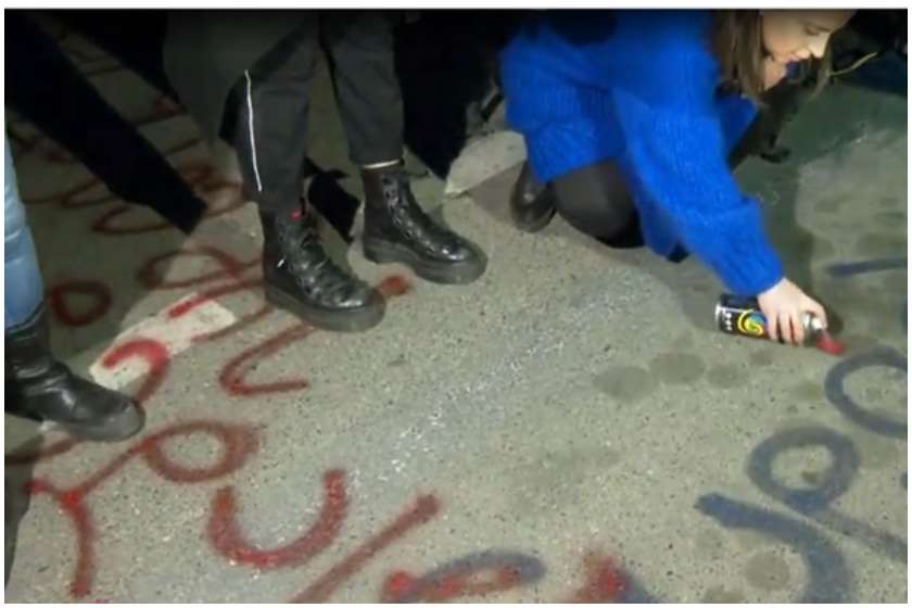 მდუმარე აქცია შსს-თან