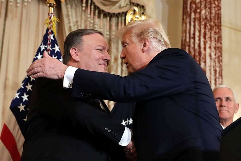 მაიკ პომპეო დონალდ ტრამპი