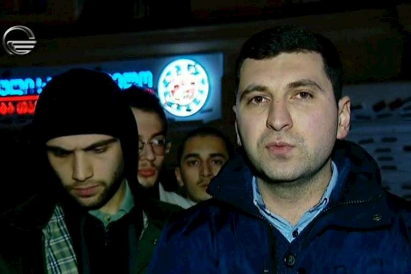 აქცია ევროპული საქართველოს ოფისთან