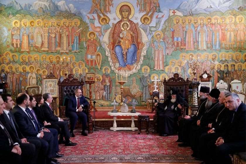 კათოლიკოს-პატრიარქი, ილია მეორე; ნიკოლ ფაშინიანი