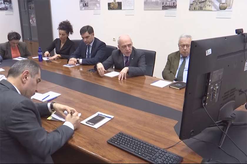 ზალკალიანი ვიდეოკონფერენცია
