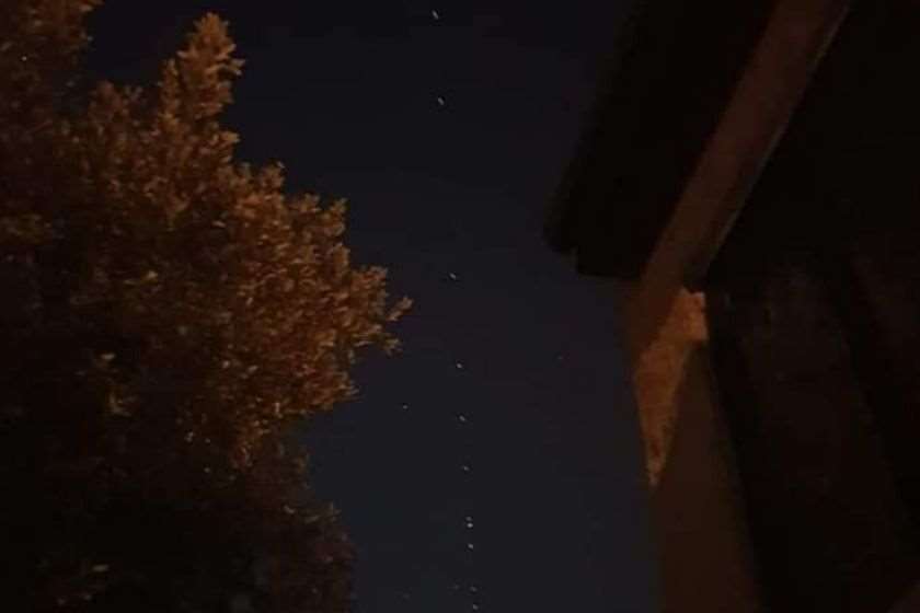 Starlink-ის სატელიტები თბილისში