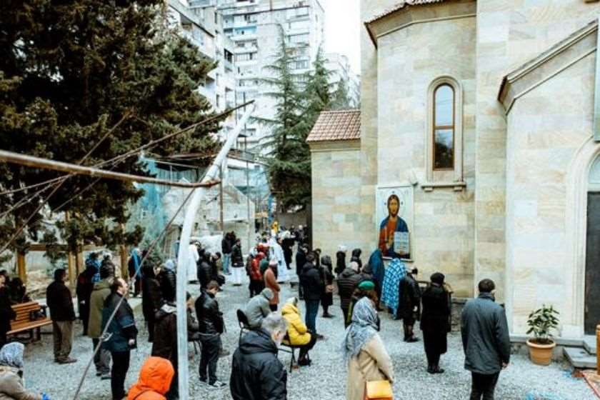 თბილისი ეკლესია კორონავირუსი