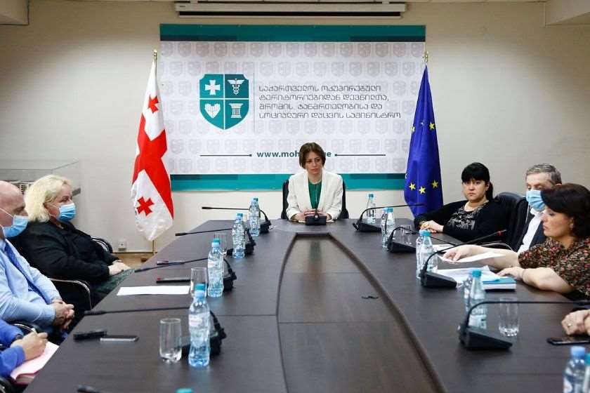 იმუნიზაციის საბჭოს სხდომა