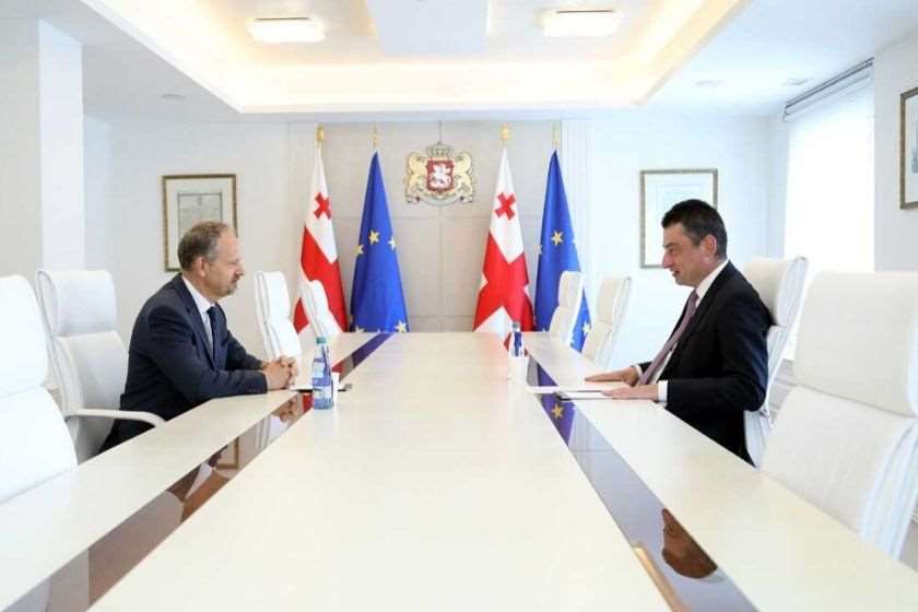 გიორგი გახარია გიედრიუს პოუჯუნას