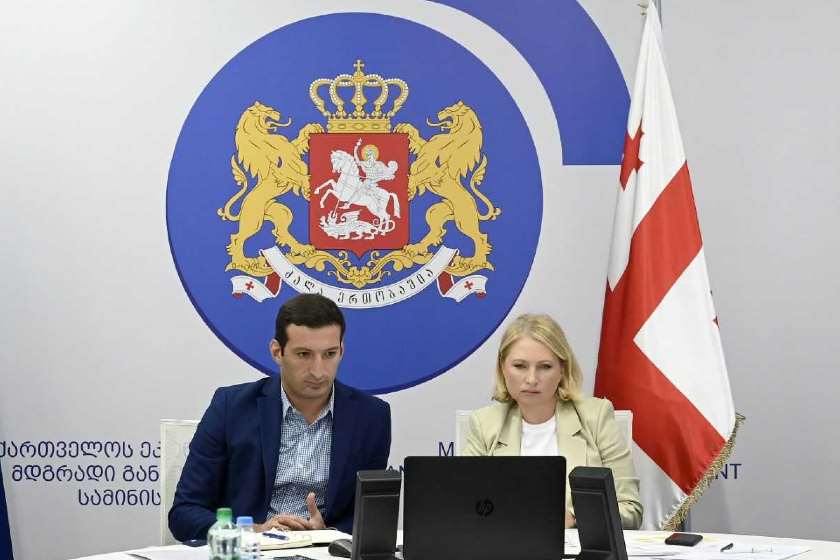 ნათია თურნავა და მიხეილ ხიდურელი