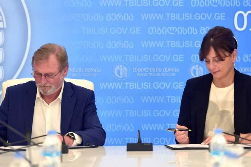 კარლ ტესტენსენი და მაია ბითაძე