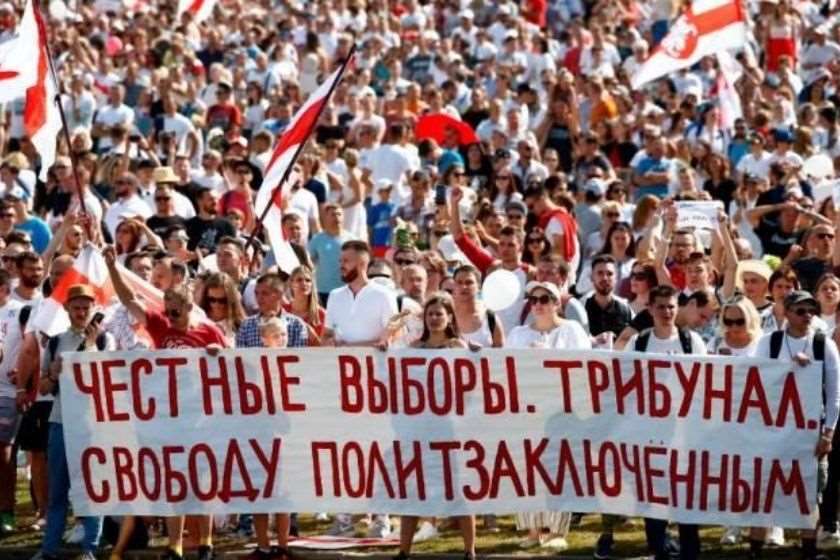 მინსკი აქცია