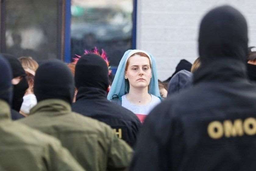 ბელარუსი აქცია დაკავება