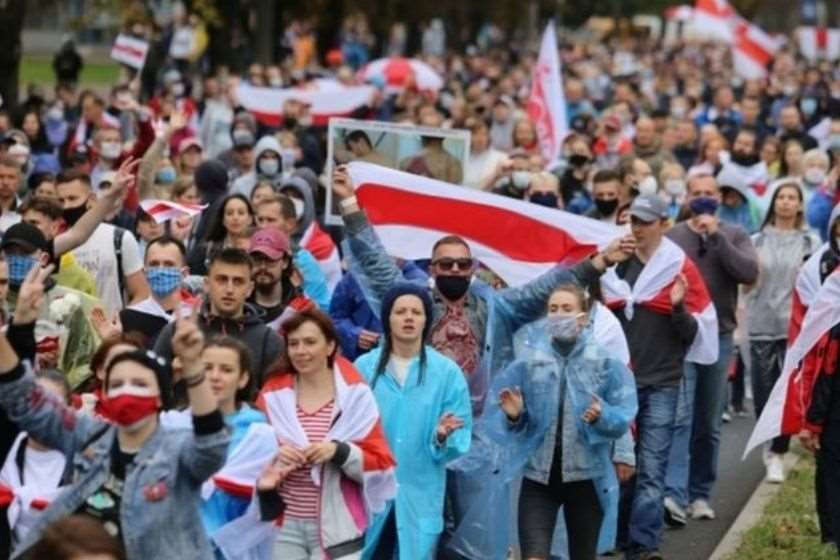 აქცია მინსკი ბელარუსი