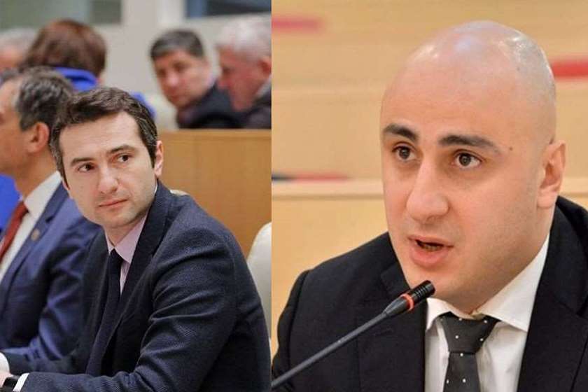 კახა კუჭავა და ნიკა მელია