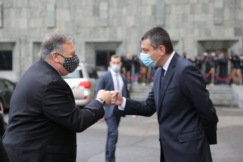 მაიკ პომპეო გიორგი გახარია დავით ზალკალიანი