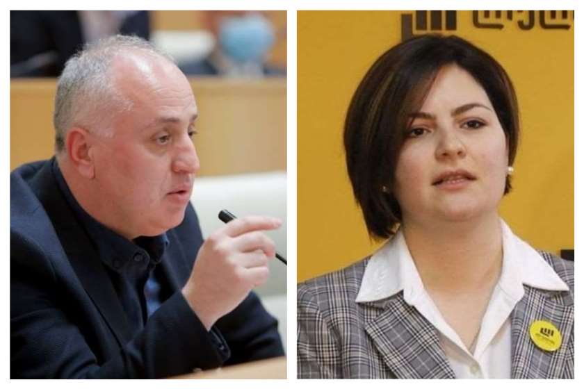 დიმიტრი ხუნდაძე და ანა ნაცვლიშვილი
