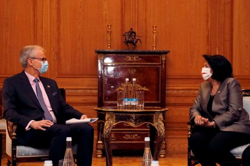 კრისტიან დანიელსონი სალომე ზურაბიშვილი