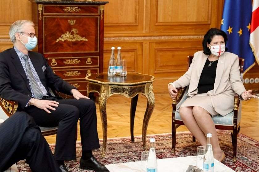 კრისტიან დანიელსონი; სალომე ზურაბიშვილი