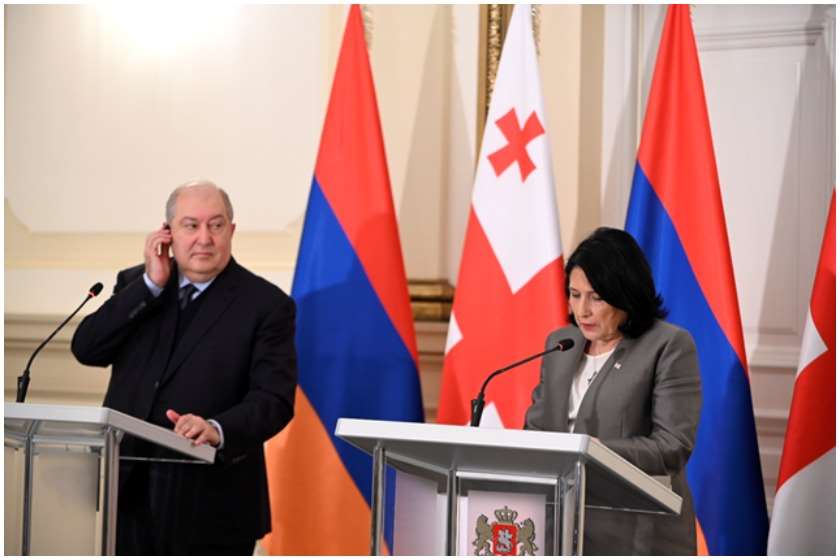 არმენ სარქისიანი
სალომე ზურაბიშვილი