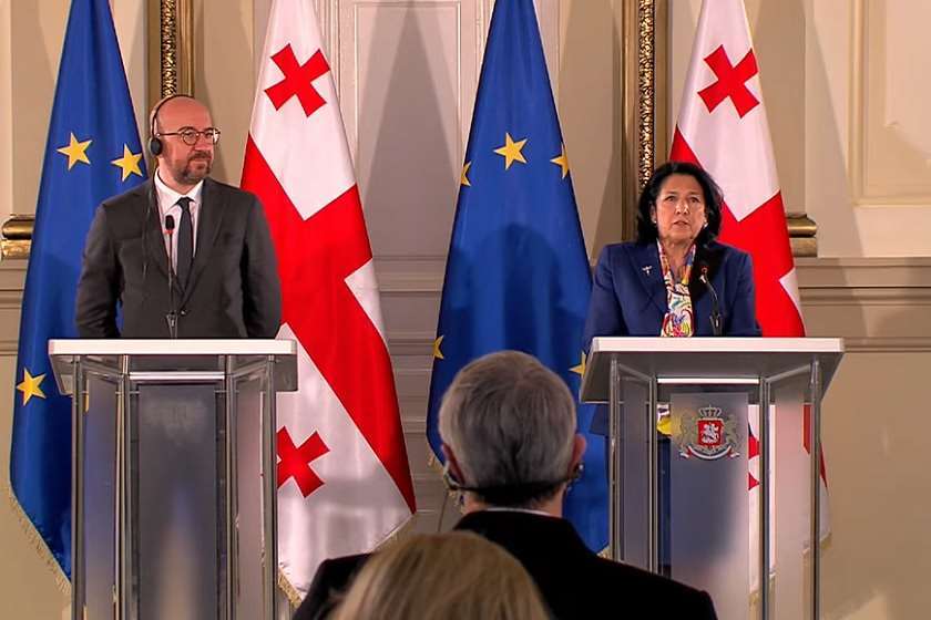 შარლ მიშელი
სალომე ზურაბიშვილი