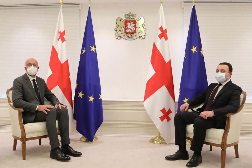 შარლ მიშელი
ირაკლი ღარიბაშვილი