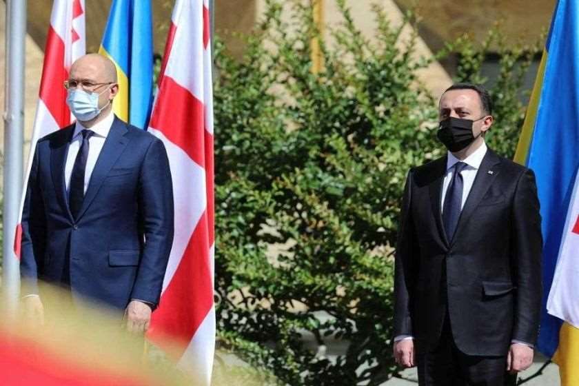 დენის შმიგალი და ირაკლი ღარიბაშვილი