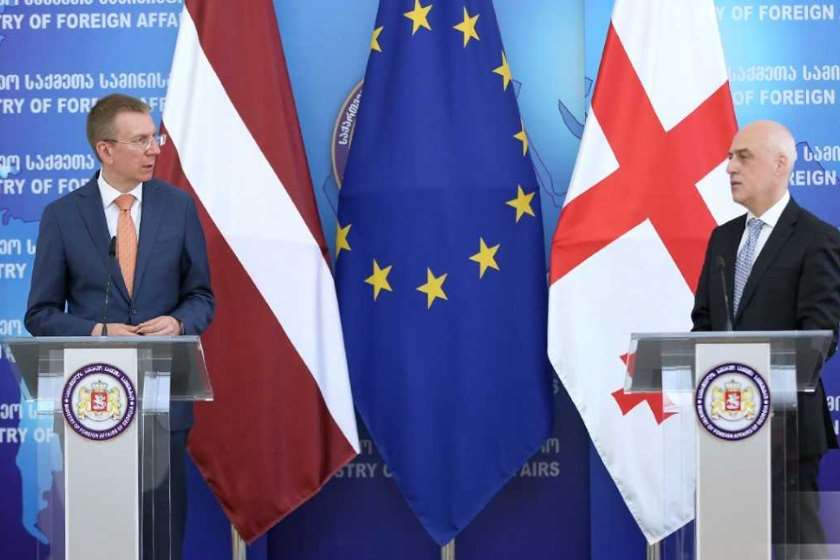 ედგარს რინკევიჩსი და დავით ზალკალიანი