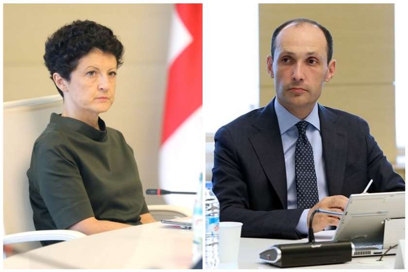 თეა წულუკიანი და ლევან დავითაშვილი
